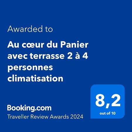 Au Coeur Du Panier Avec Terrasse 2 A 4 Personnes Climatisation Marsylia